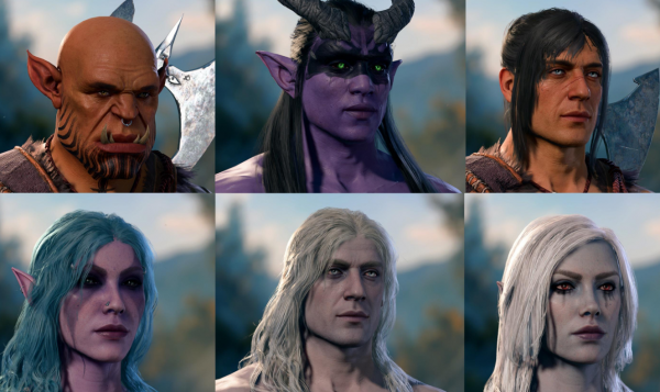 
                Вот они, слева направо: Гаррош, Иллидан, Генри Кавилл... Геймер создал в Baldur's Gate 3 ключевых персонажей Warcraft
            
