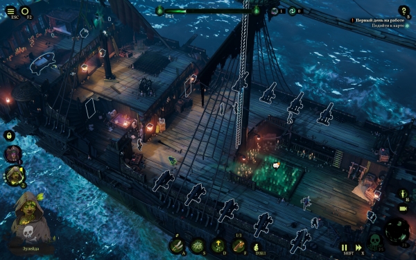 
                    Обзор Shadow Gambit: The Cursed Crew. Увлекательная пирасткая одиссея и мастер-класс от авторов лучших тактических стелс-игр
                