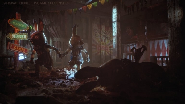 Carnival Hunt – асимметричный хоррор с монстрами и игрушечными кроликами
