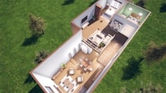 Проектирование и стройка домов и городских районов в дизайнерском симуляторе Hometopia