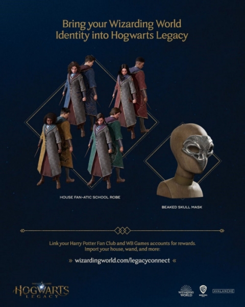 В Hogwarts Legacy нельзя будет менять палочку и факультет