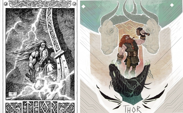 
                    Боги из скандинавских мифов в реальности против видеоигр. Ищем канон в фундаментальном материале
                