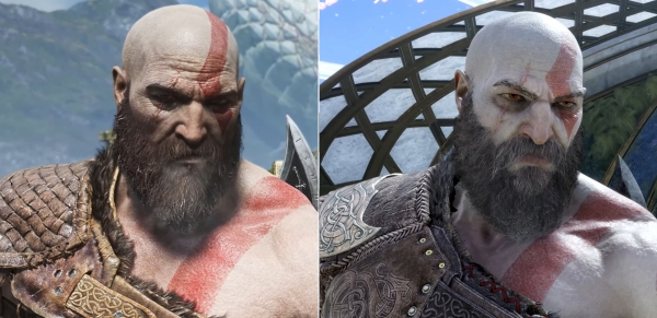 God of War: Ragnarok на PS5 сравнили с PC-версией God of War на «ультра»